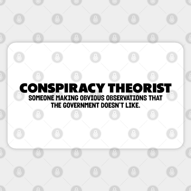 Conspiracy Theorist Sticker by Stacks